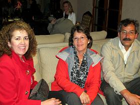 Dres. Irene Donoso, Ana María Hernández y Rodrigo Lara