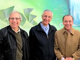 Dres. René Cárdenas, Guillermo Bannura y Marco Toro
