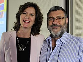 Dres. Marcela Linares y Peter Sly