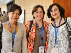 Dras. Cecilia Romero, Ingrid Niklitschek y Beatriz Hales