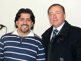 Dr. Felipe Gutiérrez y Sr. Karoly Casanova