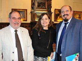 Dres. Germán Acuña, Natalia Harboe y Juan Pablo Medina