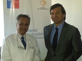 Dr. Claudio Hoffmeister y Sr. Luis Alberto Lindermeyer