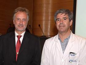 Dres. Rolf Treede y Mario Campero