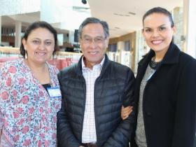Dres. Janet Mas, Luis Aguirre y Natalia Henostroza
