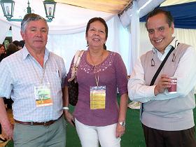 Dres. Fernando Vargas, Heidy Leiva y Francisco León