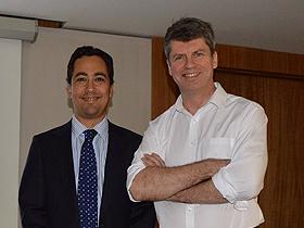 Dres. René Moya y Andrew Webster
