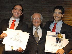 Dres. Javier Chahuán, Luis Ibáñez y Eduardo Peñailillo