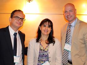 Dres. Daniel Cisternas, Claudia Defilippi y John Pandolfino