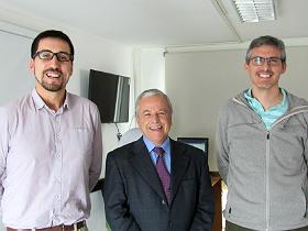 Dres. Francisco Rodríguez, Osvaldo Iribarren, Cristian Pozo