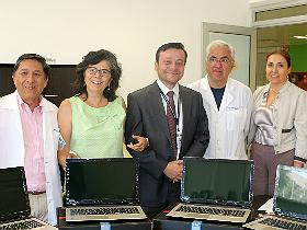 Autoridades hospitalarias agradecen los nuevos equipos