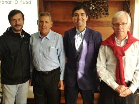 Dres. Cristian Ibarra, Juan Carlos Rodríguez, Víctor Martínez y Rodrigo Gil