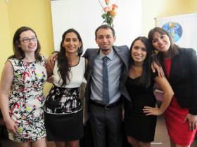 Dres. Denisse Jerez, Camila Lambert, Salvador Barrientos, Jahzeel Gacitúa y Ximena Neira