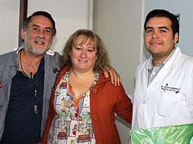 Dres. Francisco Prado, Cristina Casado y Carlos Valdebenito
