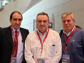 Dres. Francis Palisson, Emilio Sudy y Cristián González
