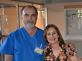 Dres. Aldo Cañete y Teresita Alarcón