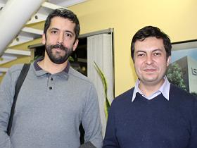 Marcelo Chaparro y Cristian Cacciuttolo