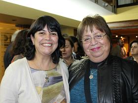 Marcela Escobar y Eliana Rojas