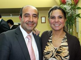 Sr. Carlos Barra y Dra. Bárbara Graf