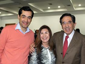 Dres. Fernando Paz, Juanita Pavié y Manuel de la Prida