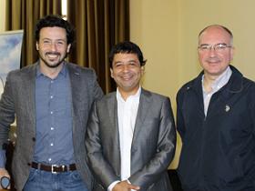 Dres. Felipe Maturana, Rubén Córdova y Roberto Fuentes