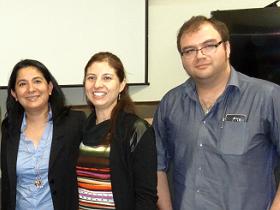 Dres. Olga Benavides, Gislaine Lam y Agustín Brante