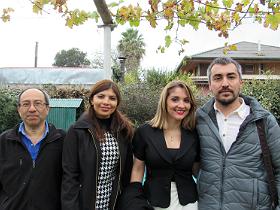 Dres. Marcos Muñoz, Paola Barrios, Mildred Lima y Andrés Cornejo