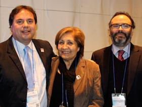 Dres. Marcelo Campos Vieira, Ivonne Aramburú y Fabrizio Fasce