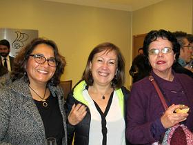 Dras. Sonia Elgueda, Eugenia Ortíz y Luisa Madrid