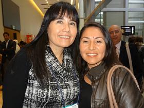 Dras. Gladys Núñez y Victoria Osorio