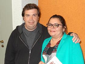 Dr. Eric Fritz y Mat. Karina Díaz
