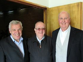 Dres. Patricio Sanhueza, Juan Toro y Emilio Maiers