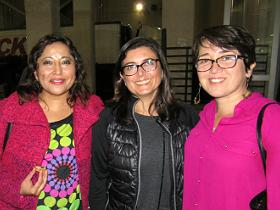 Dras. Olga López, Valeria Suazo y Loreto González