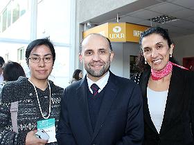 Dres. Mónica Mardones, Andrés Castillo y Alena Gallardo