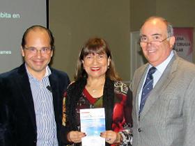 Dres. Pablo Gaete, María Virginia Araya y Ronald Johnson