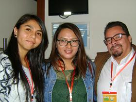 Dres. Carolina Orellana, Pamela Tapia y Juan Centellas