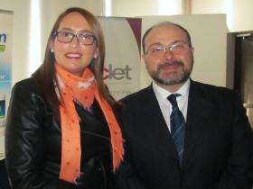 Sra. Sylvia Rivera y Dr. Emilio Díaz