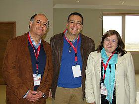Dres. Julio Rojas, Sergio Soler y Paulina Baquedano