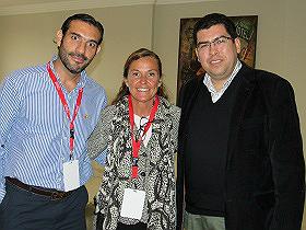 Dres. Marcelo Alvear, María José Ribal y Felipe Araya