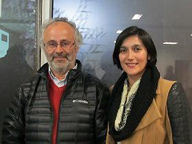 Dr. Pedro Cornejo y Srta. Pamela Bilbao