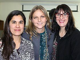 Dras. Daniela Fuentes, Marcela González y Cecilia Perret