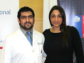 Dres. Marcelo Zamorano y Sofía Araya