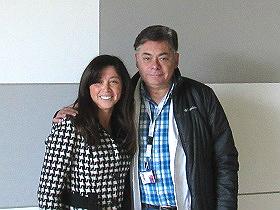 Sra. Marietta Carrasco y Dr. Luis Hernán Valenzuela