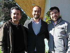 Dres. Roberto Canales, Alejandro Ceballos y Carlos Rivas