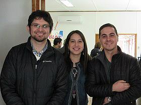 Dres. Pablo Garrido, Carla Neira y Esteban Lizana