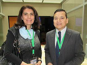 Dres. Rossana Román y Marcelo Pastenes