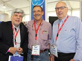 Dres. Iván Silva, Eduardo Coopman y Carlos Saieh