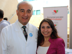 Dr. Domingo Videla y Srta. Paulina Tapia