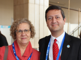 Dres. Rosa María Pérez y Rodrigo Zapata