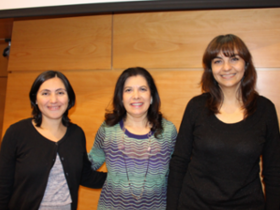 Dras. Ana María Gallardo, Ana María Agar y Alejandra King
